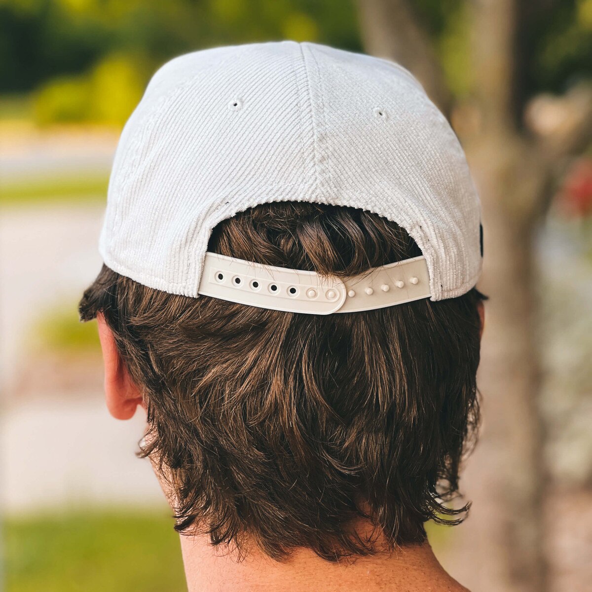 Legacy I-State Ivory Corduroy Adjustable Hat